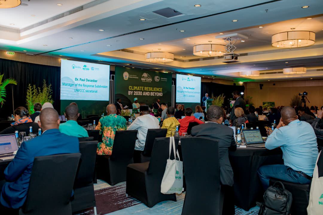 Delegates attending Dr. Paul Desanker's plenary at NAP Expo